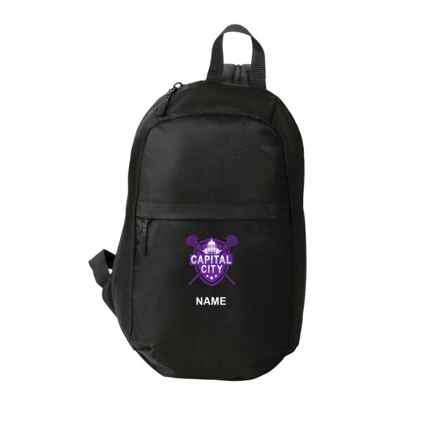 Port Authority® Crossbody Backpack - Embroidered Logo **Add Name For $5** Thumbnail