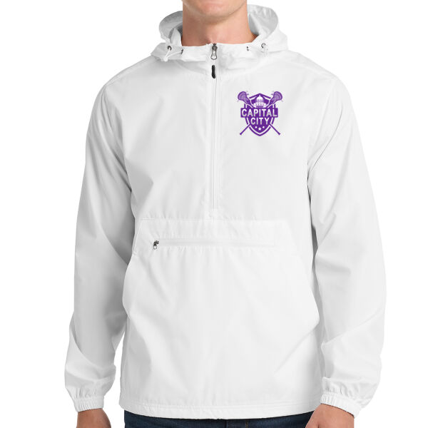 Sport-Tek® Packable Anorak - Embroidered Logo Thumbnail