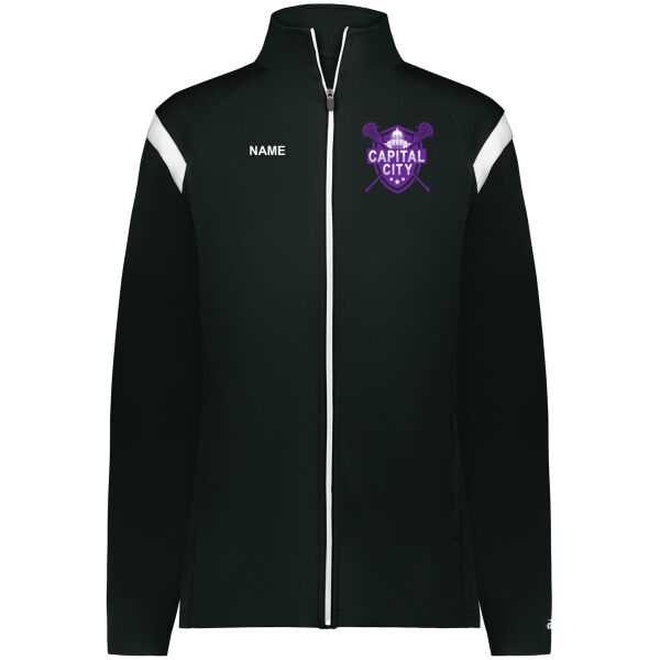Badger Sport - Ladies on the Rise Warm-Up Jacket - Embroidered Logo **Add Name For $5** Thumbnail