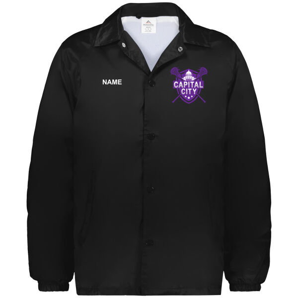 Augusta Sportswear - Youth Nylon Coach's Jacket - Embroidered Logo **Add Name For $5** Thumbnail