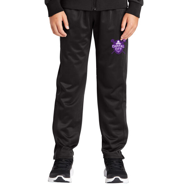 Sport-Tek® Youth Tricot Track Jogger - Embroidered Logo Thumbnail