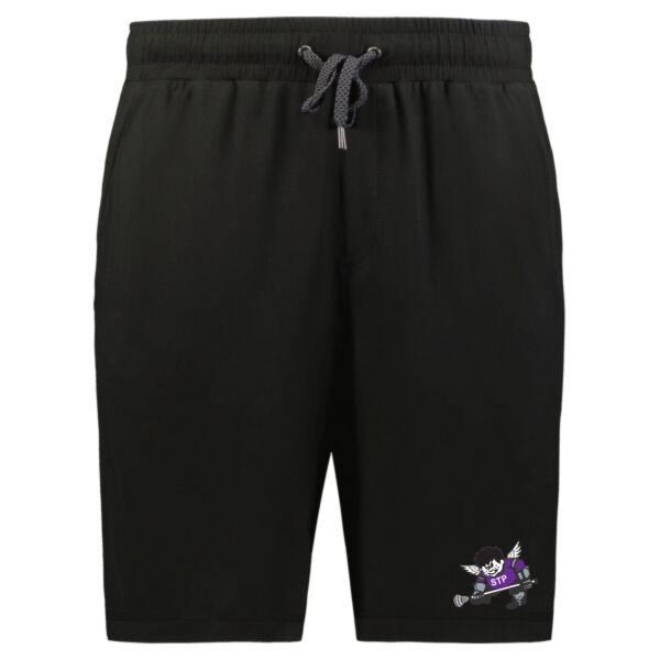 Holloway - Youth Soft Knit Ventura Shorts - Embroidered Logo Thumbnail