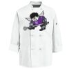 Eight Knot Button Chef Coat with Thermometer Pocket Thumbnail