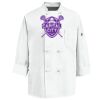 Eight Knot Button Chef Coat with Thermometer Pocket Thumbnail