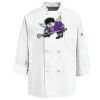 Eight Knot Button Chef Coat with Thermometer Pocket Thumbnail