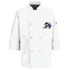 Eight Pearl Button Chef Coat with Thermometer Pocket Thumbnail