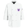 Eight Pearl Button Chef Coat with Thermometer Pocket Thumbnail