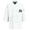 Eight Pearl Button Chef Coat with Thermometer Pocket Thumbnail