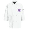 Eight Pearl Button Chef Coat with Thermometer Pocket Thumbnail