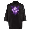Black Knot Button Chef Coat Thumbnail