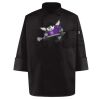 Black Knot Button Chef Coat Thumbnail